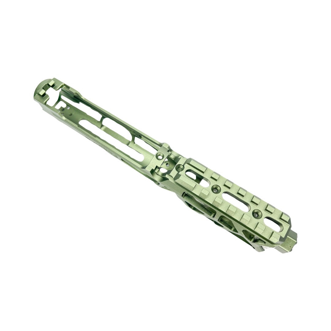 CTM FUKU-2 Skeleton CNC Upper Set for AAP-01 - Army Green / Silver