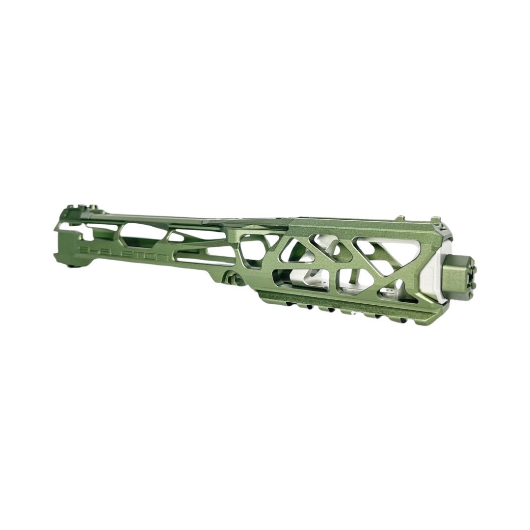 CTM FUKU-2 Skeleton CNC Upper Set for AAP-01 - Army Green / Silver