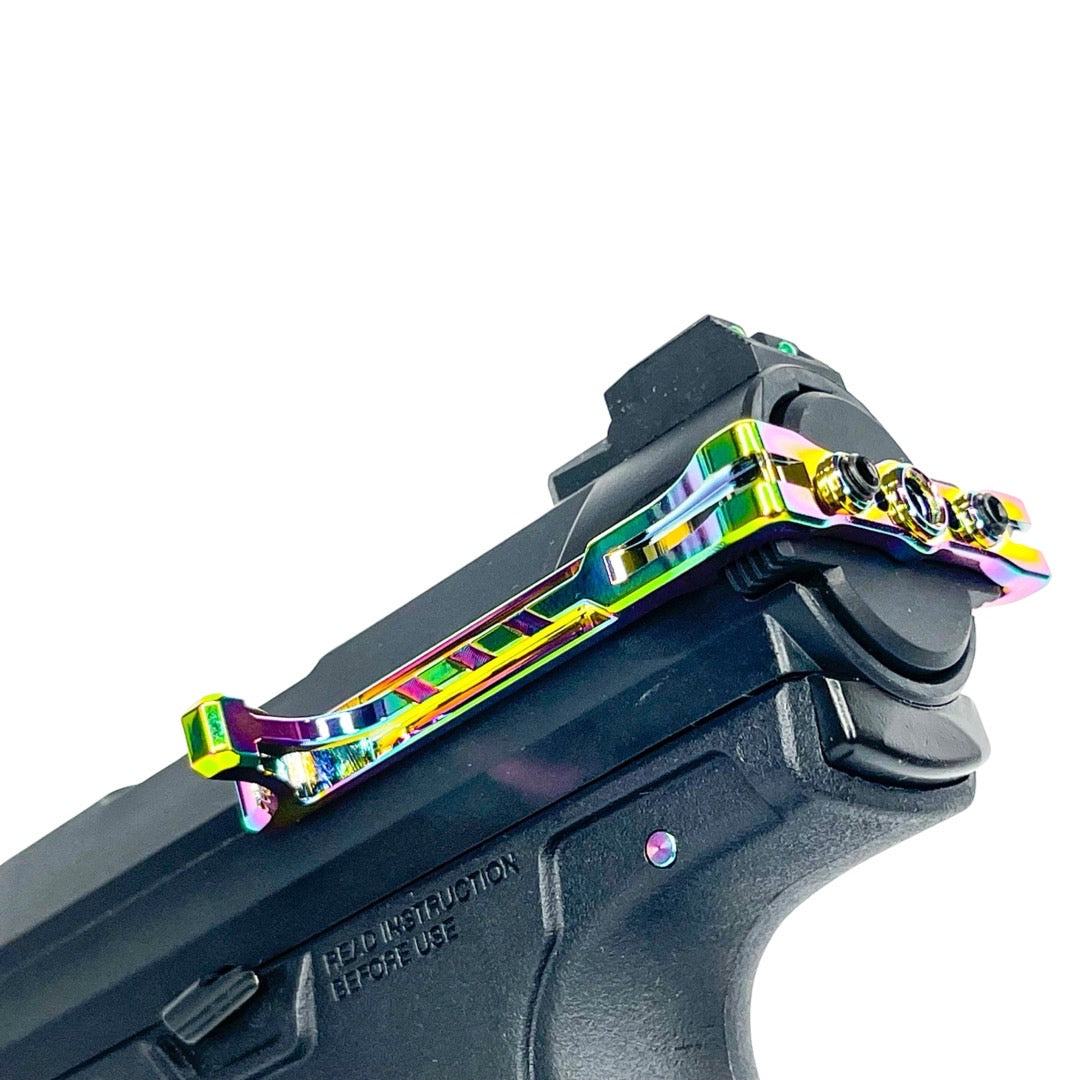 CTM FUKU-2 Reaper Charging Handle for AAP-01 - Electroplated Chameleon