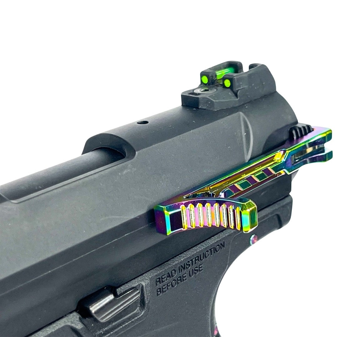 CTM FUKU-2 Reaper Charging Handle for AAP-01 - Electroplated Chameleon