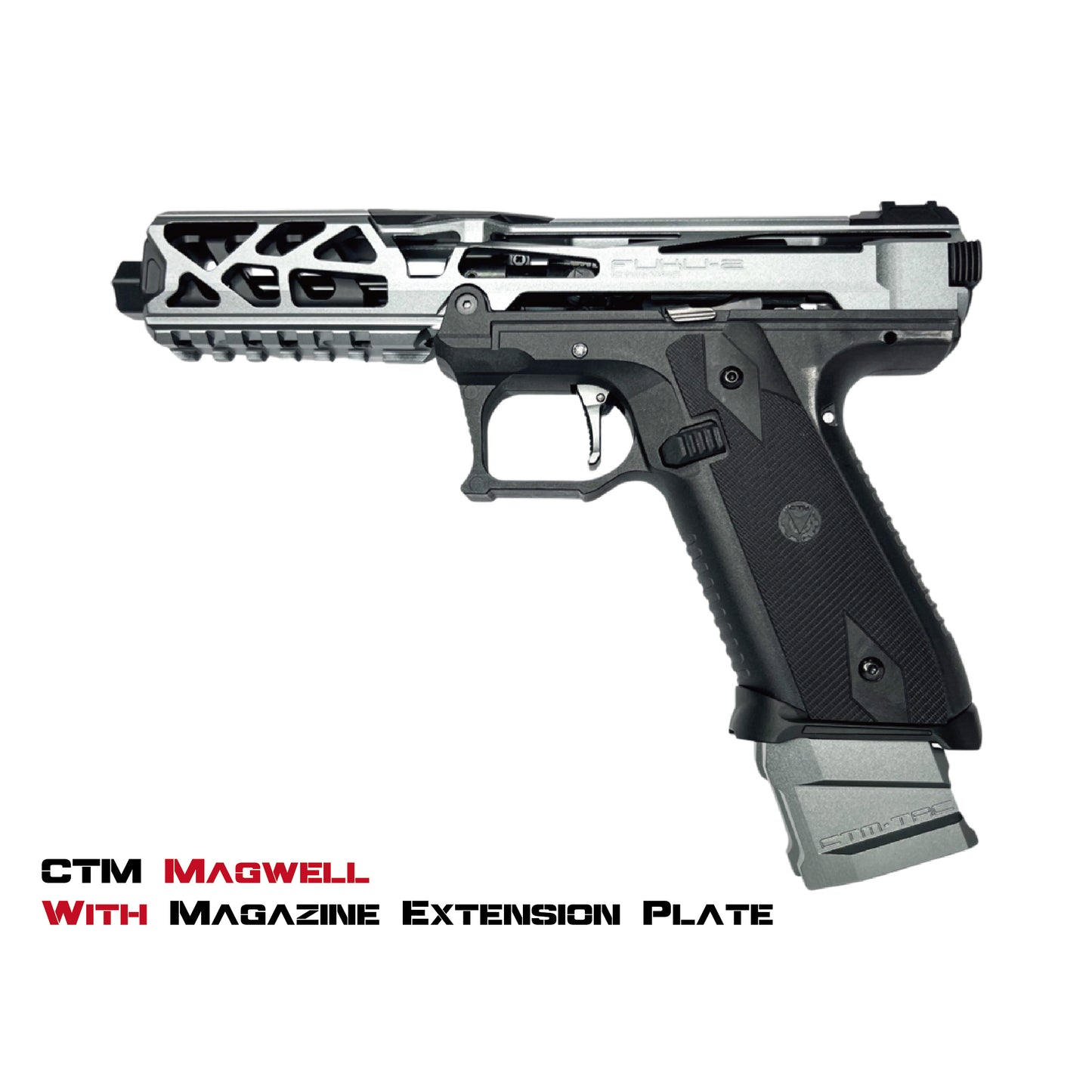 CTM AAP-01 CNC Magwell - Silver