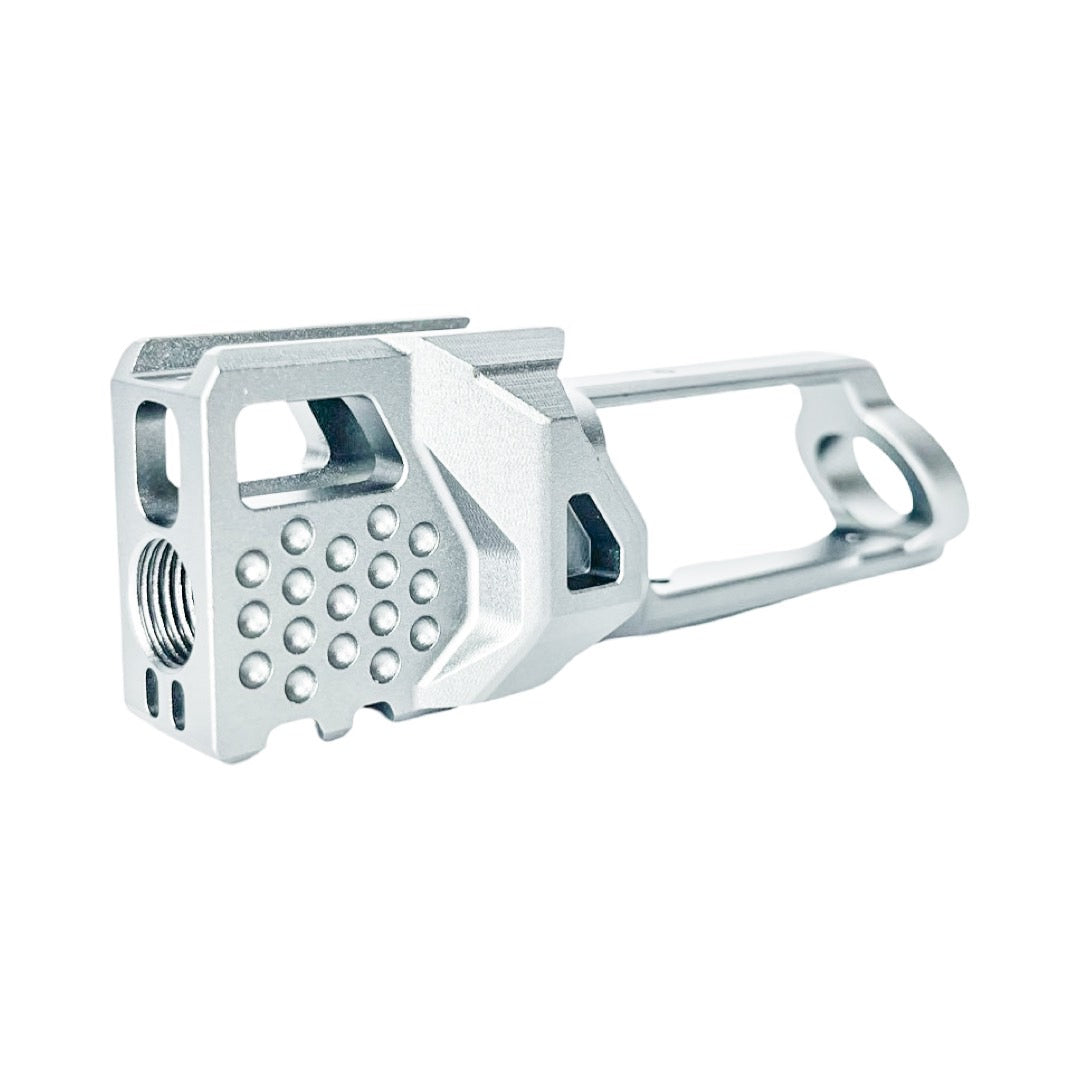 CTM Long FUKU-2 CNC Upper Set Compensator for AAP-01 - Silver