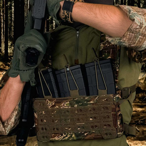 Novritsch INSERT Pouch AK / DMR for 3 Magazines - Black