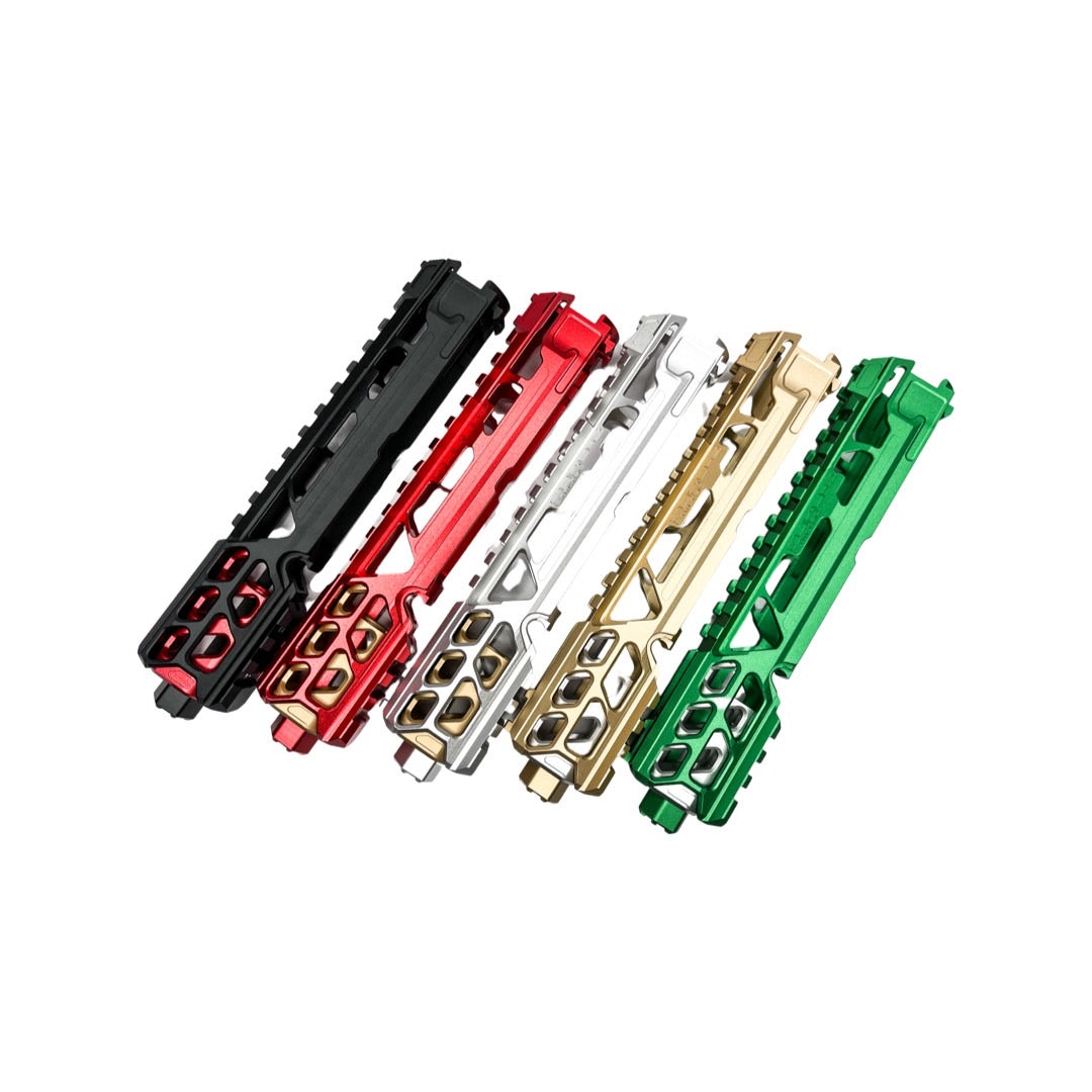CTM FUKU-2 CNC Upper Set V2 for AAP-01, CUTOUT (Short) - Black / Red