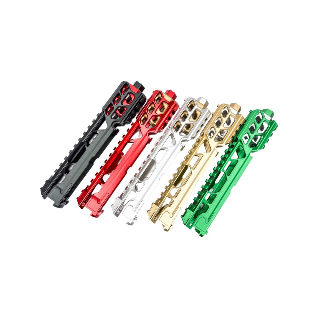 CTM FUKU-2 CNC Upper Set V2 for AAP-01, CUTOUT (Short) - Black / Red