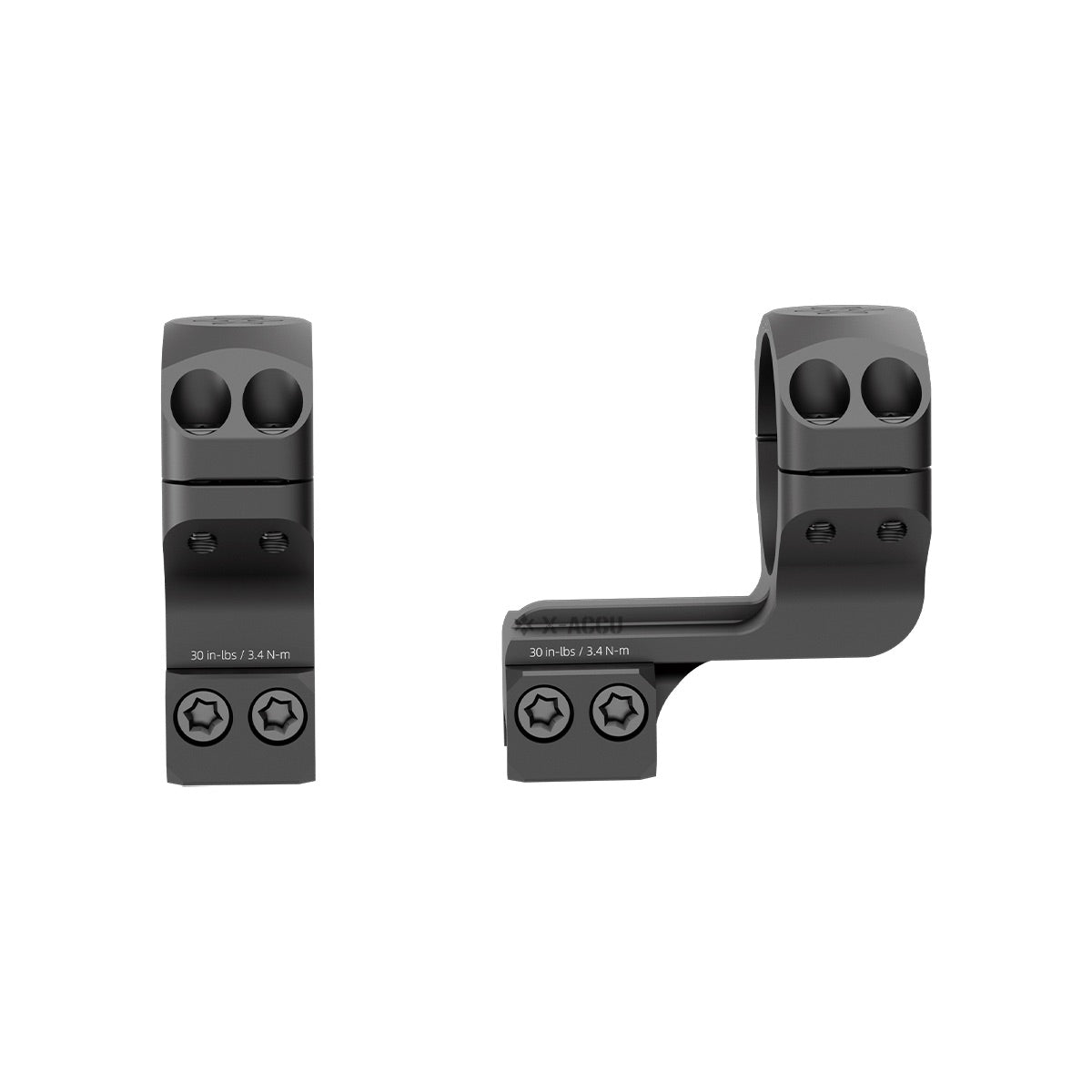 VO 30mm CANTILEVER Mounting Rings, Medium - Black