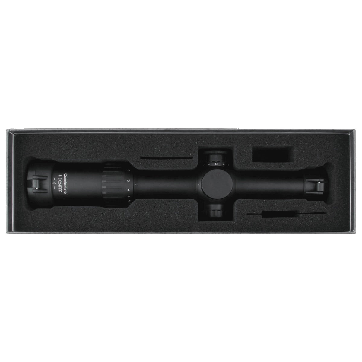 VO CONSTANTINE 1-8 x 24 FFP CTR LPVO Riflescope - Black