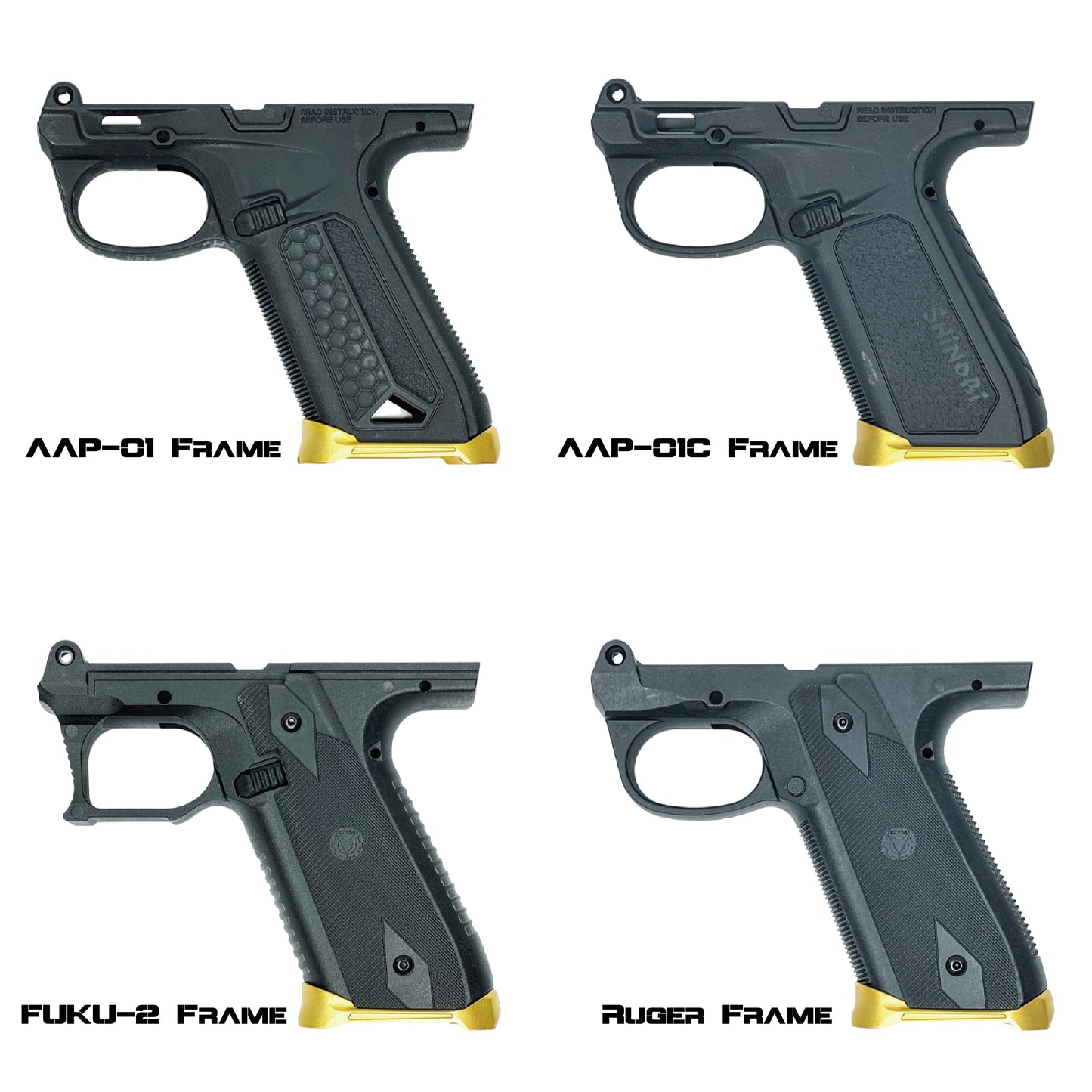 CTM AAP-01 CNC Magwell - Black