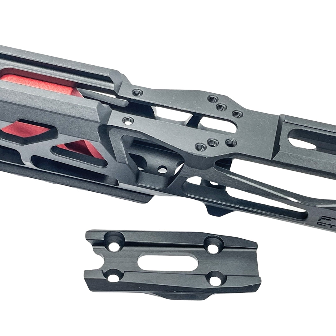 CTM FUKU-2 Skeleton CNC Upper Set for AAP-01 - Black / Red
