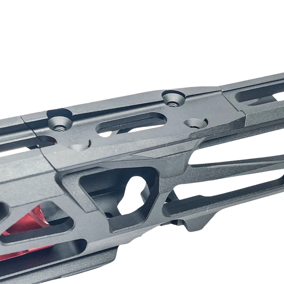 CTM FUKU-2 Skeleton CNC Upper Set for AAP-01 - Black / Red