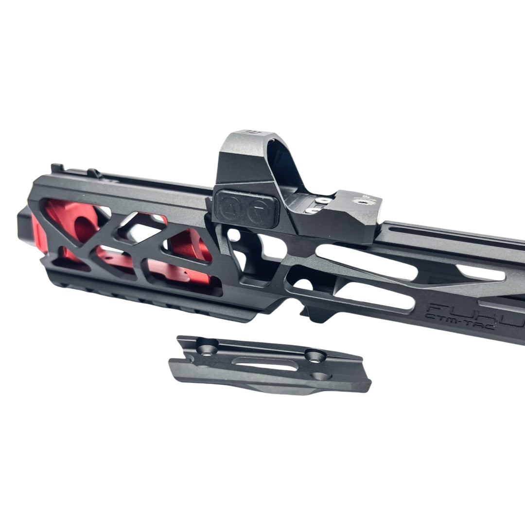 CTM FUKU-2 Skeleton CNC Upper Set for AAP-01 - Black / Red