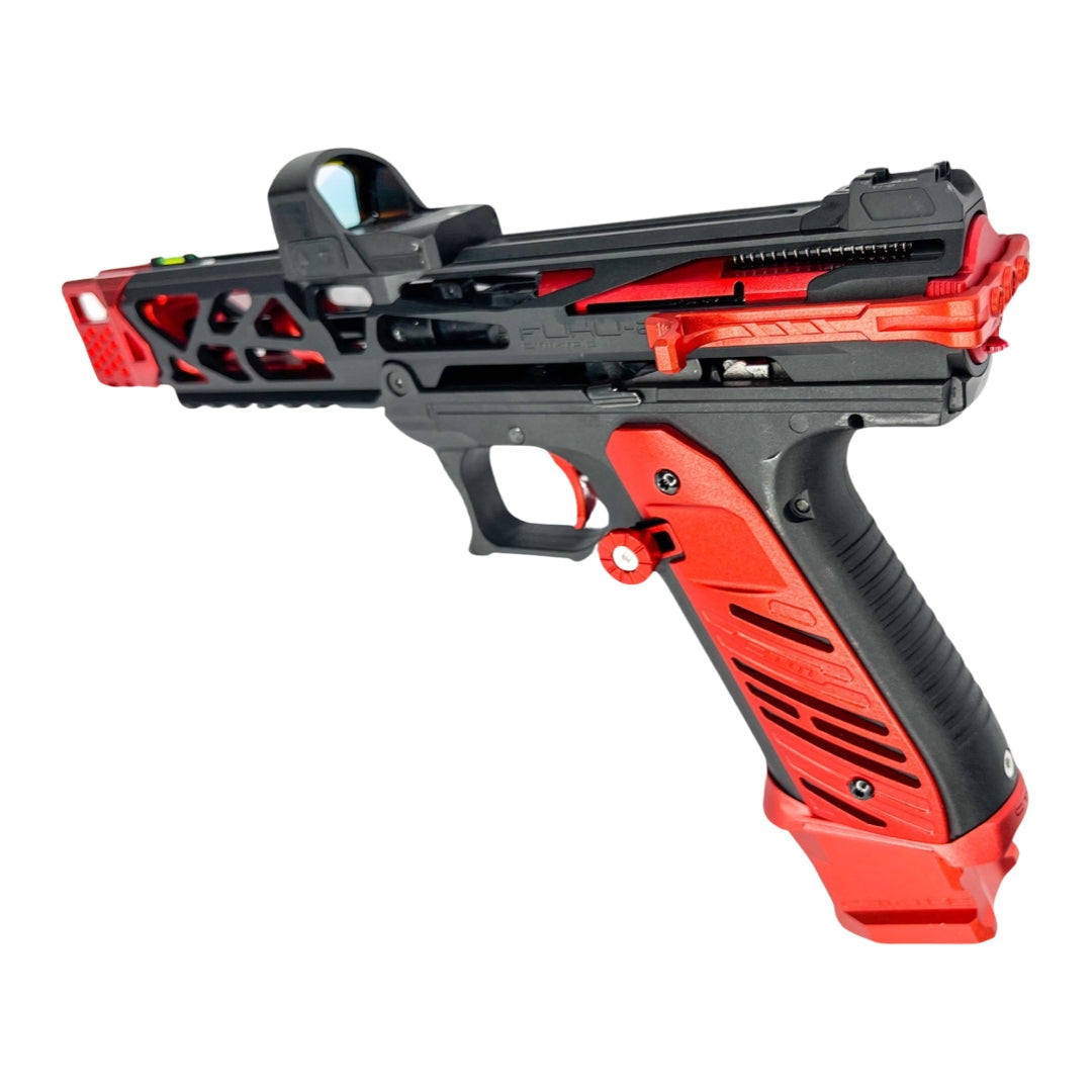 CTM FUKU-2 Skeleton CNC Upper Set for AAP-01 - Black / Red