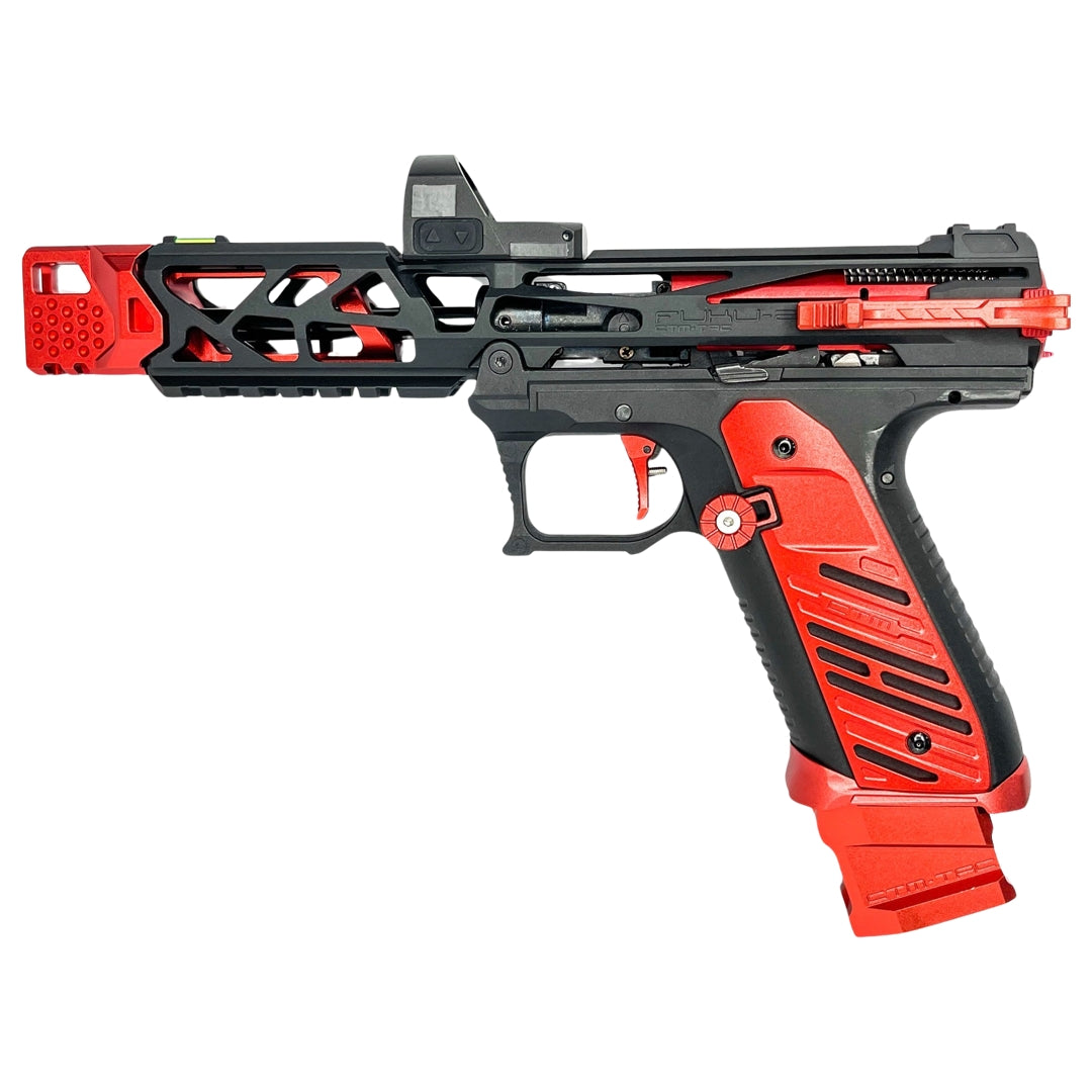 CTM FUKU-2 Skeleton CNC Upper Set for AAP-01 - Black / Red