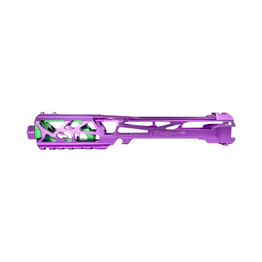 CTM FUKU-2 Skeleton CNC Upper Set for AAP-01 - Violet / Green