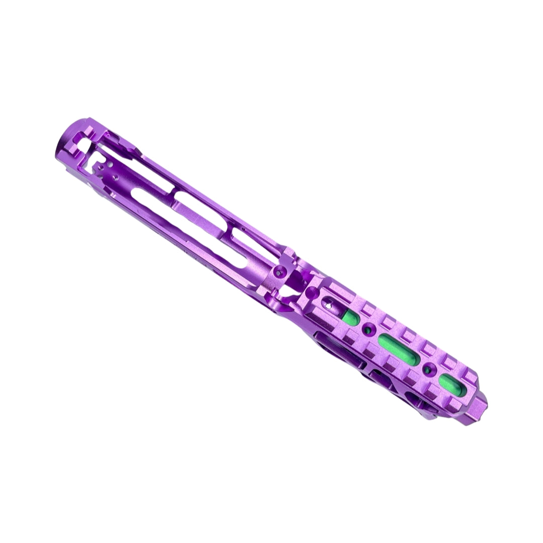 CTM FUKU-2 Skeleton CNC Upper Set for AAP-01 - Violet / Green