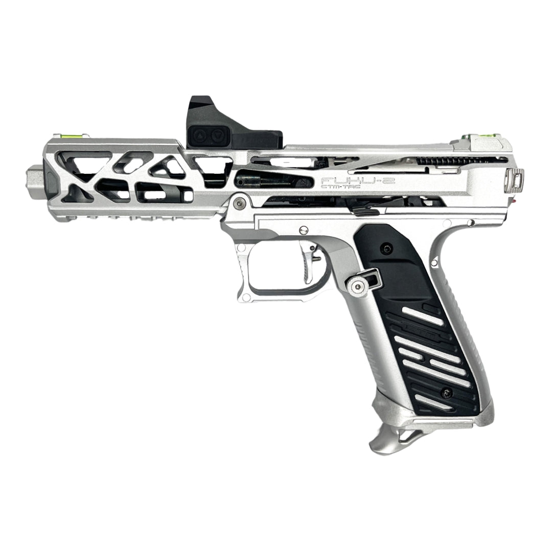 CTM FUKU-2 Skeleton CNC Upper Set for AAP-01 - Silver / Grey