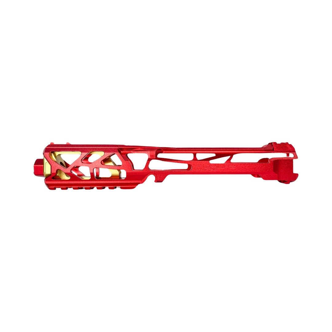 CTM FUKU-2 Skeleton CNC Upper Set for AAP-01 - Red / Gold