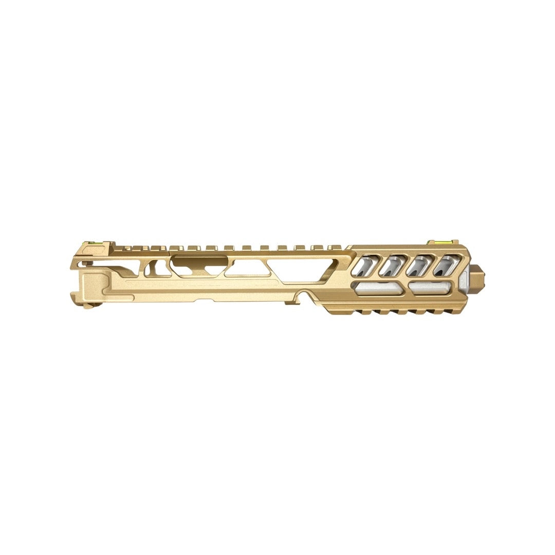 CTM FUKU-2 CNC Upper Set V2 for AAP-01, CUTOUT (Long) - Gold / Silver