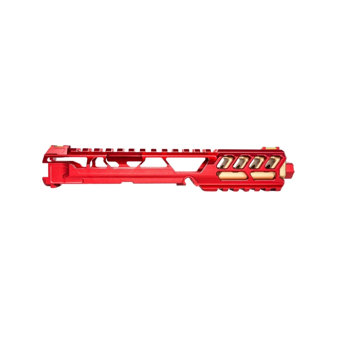 CTM FUKU-2 CNC Upper Set V2 for AAP-01, CUTOUT (Long) - Red / Gold