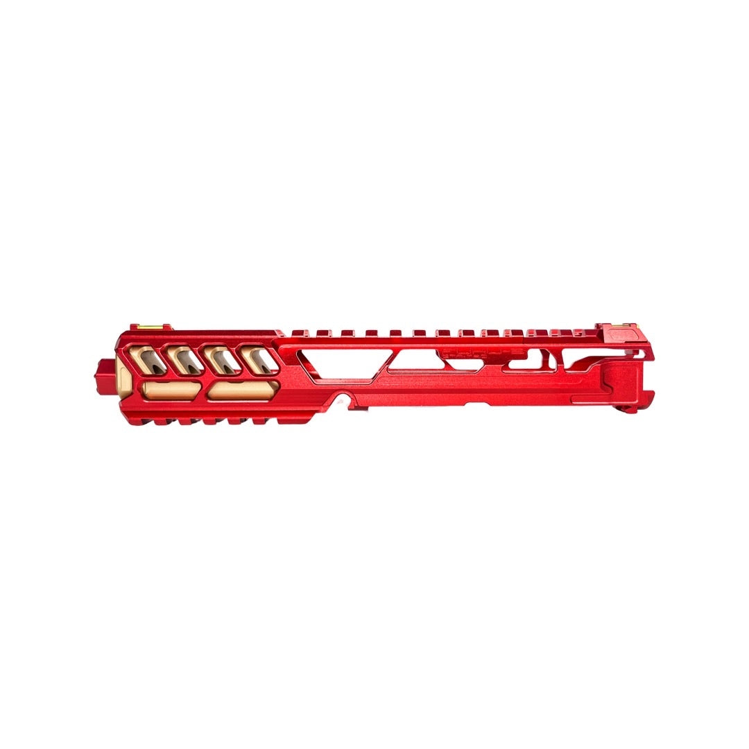CTM FUKU-2 CNC Upper Set V2 for AAP-01, CUTOUT (Long) - Red / Gold