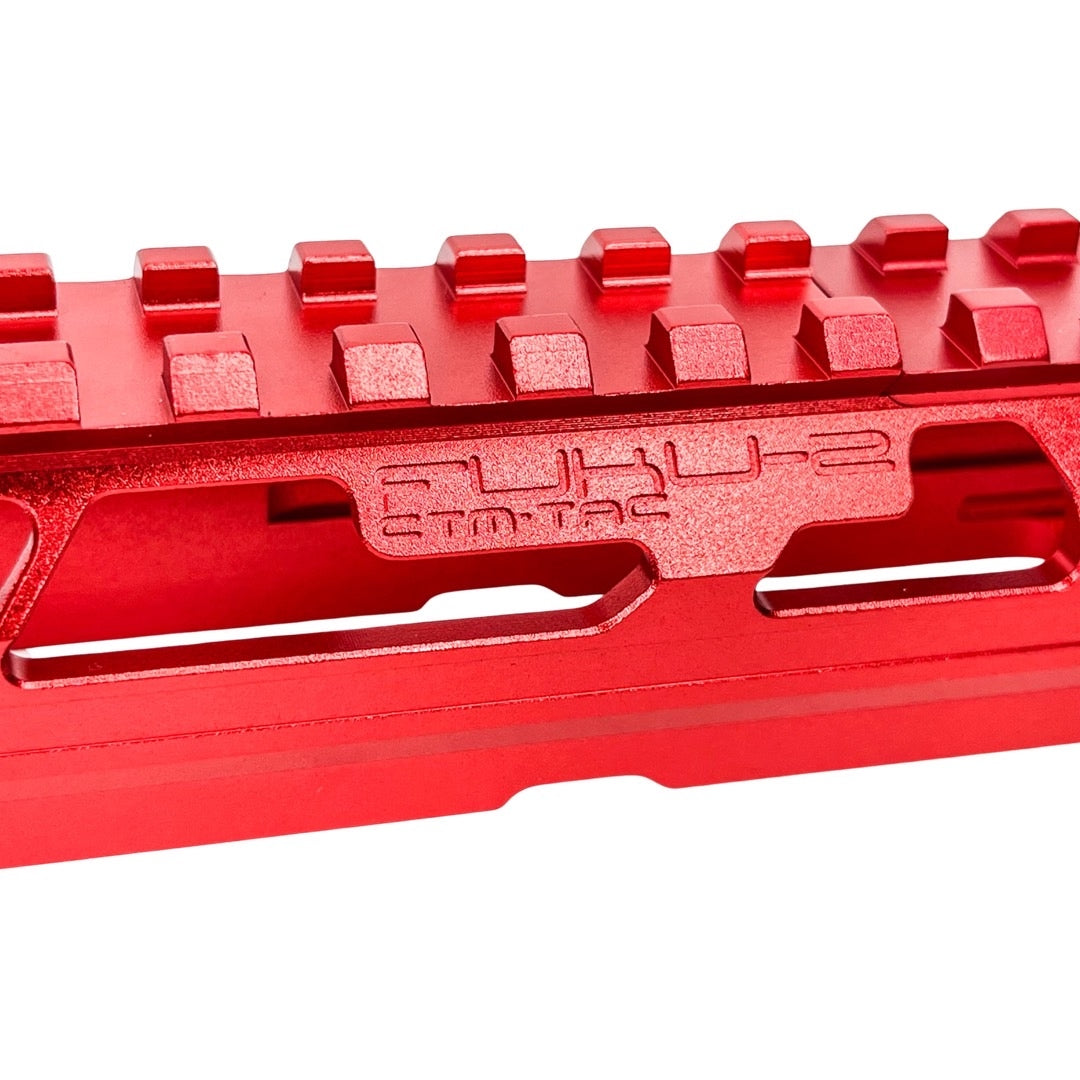 CTM FUKU-2 CNC Upper Set V2 for AAP-01, CUTOUT (Long) - Red / Gold