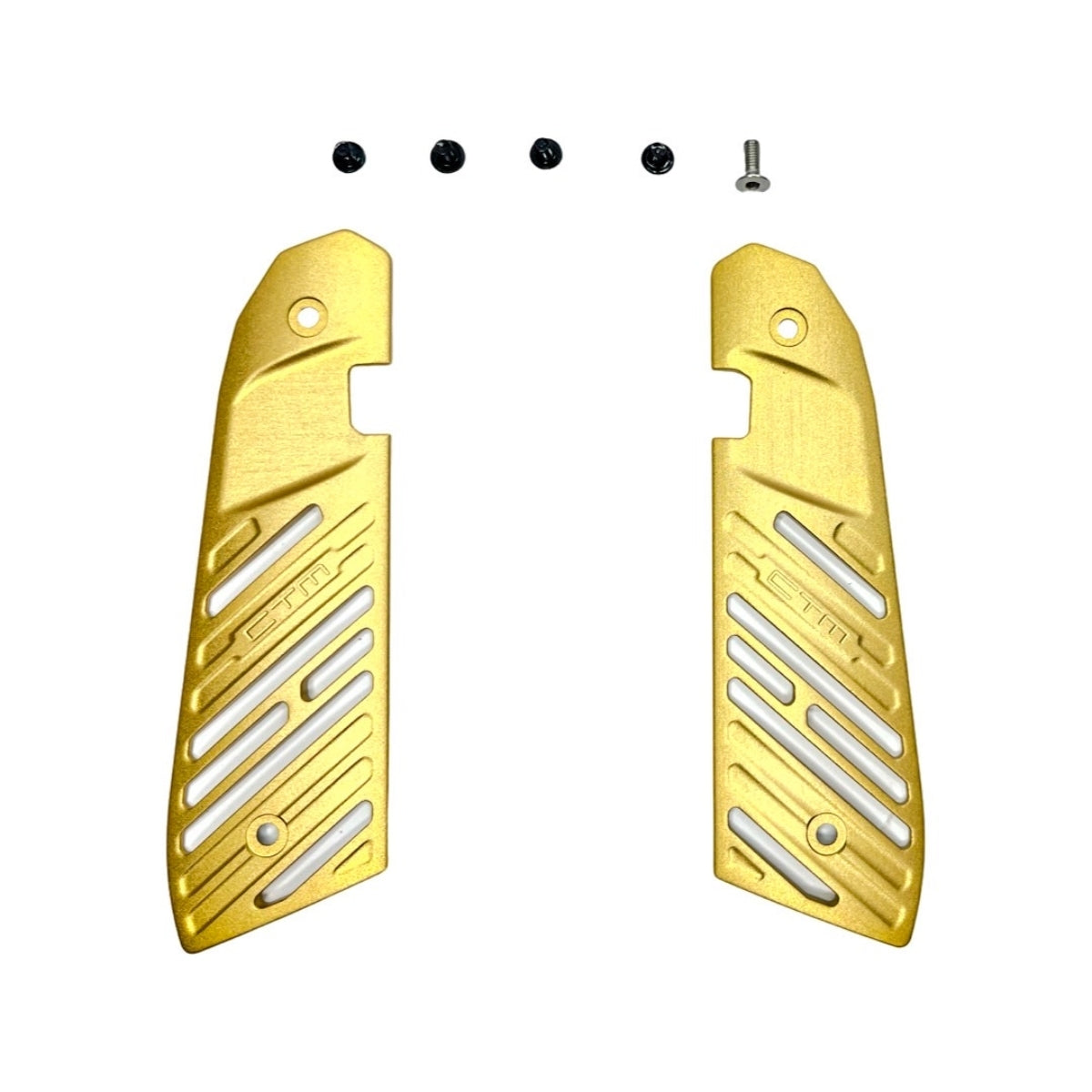CTM FUKU-2 Frame CNC Side Panels - Electroplated Gold