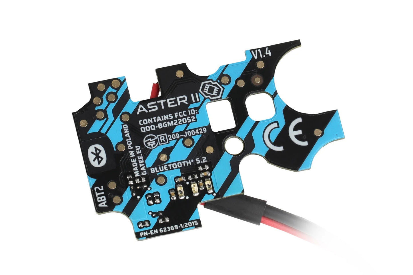 GATE ASTER II Bluetooth® Expert + adjustable Quantum Trigger 2 - Rear Wired