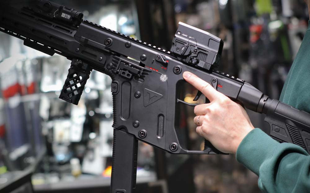 Angry Gun KSV MODULAR M-LOK Rail system for KRYTAC KRISS Vector - Black