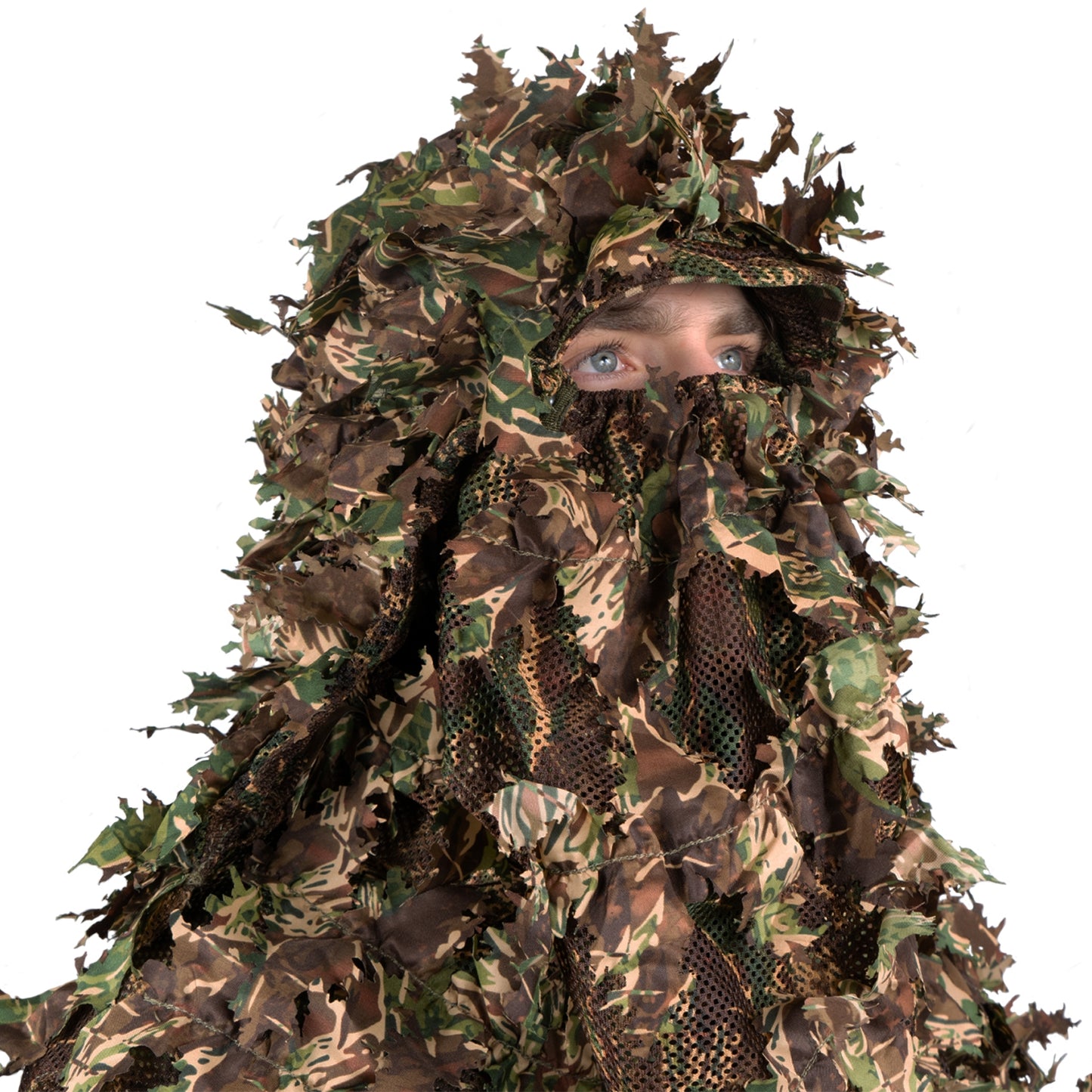 Novritsch Modular 3D Ghillie Suit Hood - Amber