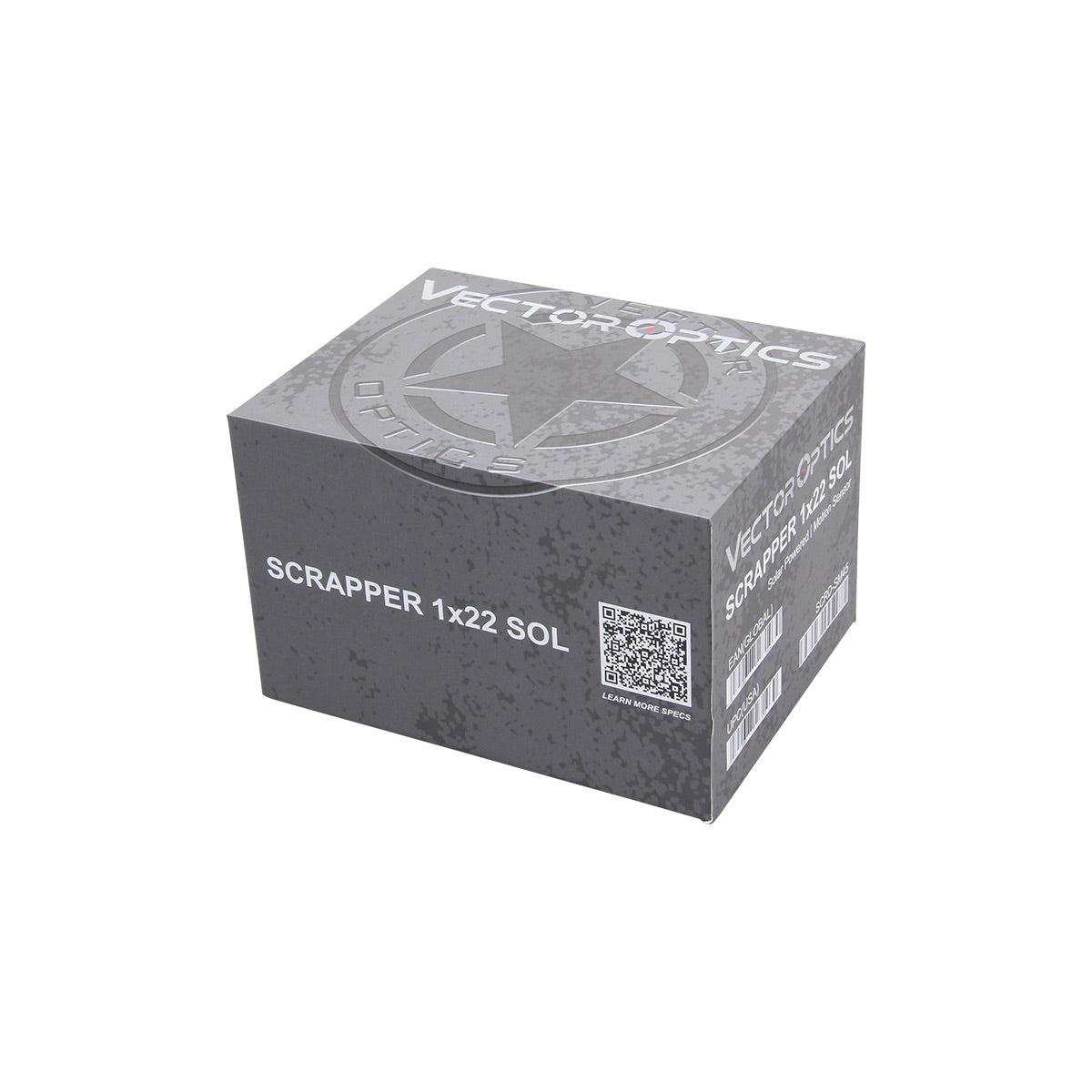 VO SCRAPPER 1x22 SOLAR MTR Red Dot Sight - Black