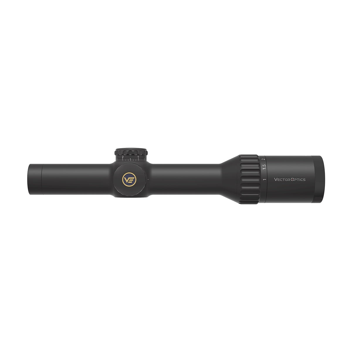 VO CONTINENTAL X10 1-10x24i ED Fiber LPVO Riflescope - Black