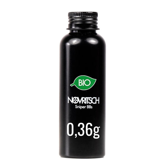 Novritsch SNIPER BBs Premium BIO Pellets 0.36g, 530 BBs - White