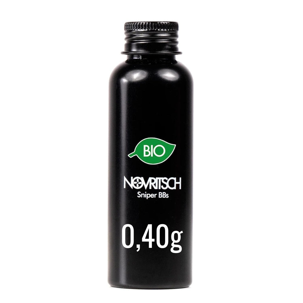 Novritsch SNIPER BBs Premium BIO Pellets 0.40g, 530 BBs - White