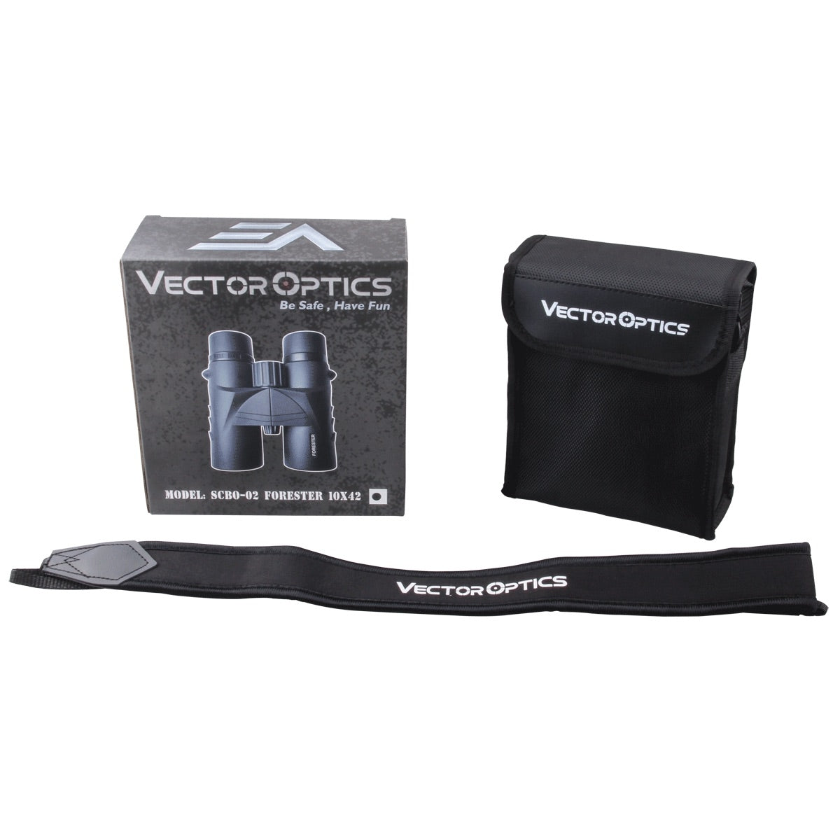 VO FORESTER 10x42 BINOCULAR - Black