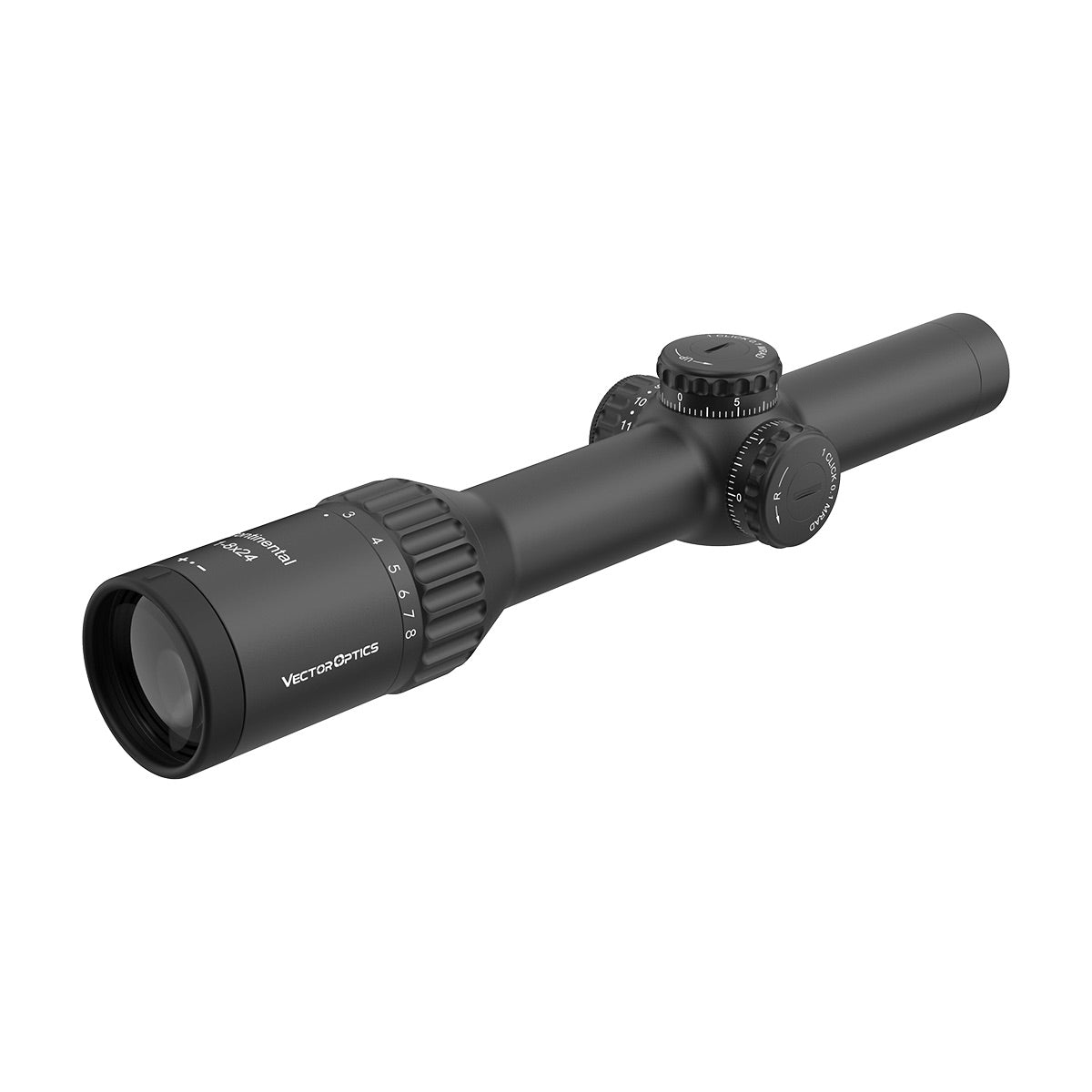 VO CONTINENTAL X8 1-8×24 ED TACTICAL SFP LPVO Riflescope – Black