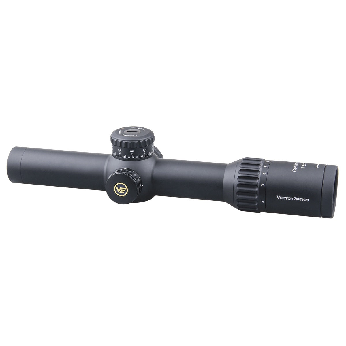 VO CONTINENTAL X6 1-6x28 FFP LPVO Riflescope - Black