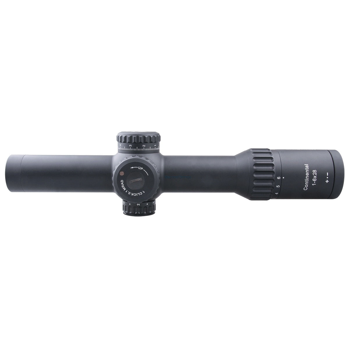 VO CONTINENTAL X6 1-6x28 FFP LPVO Riflescope - Black