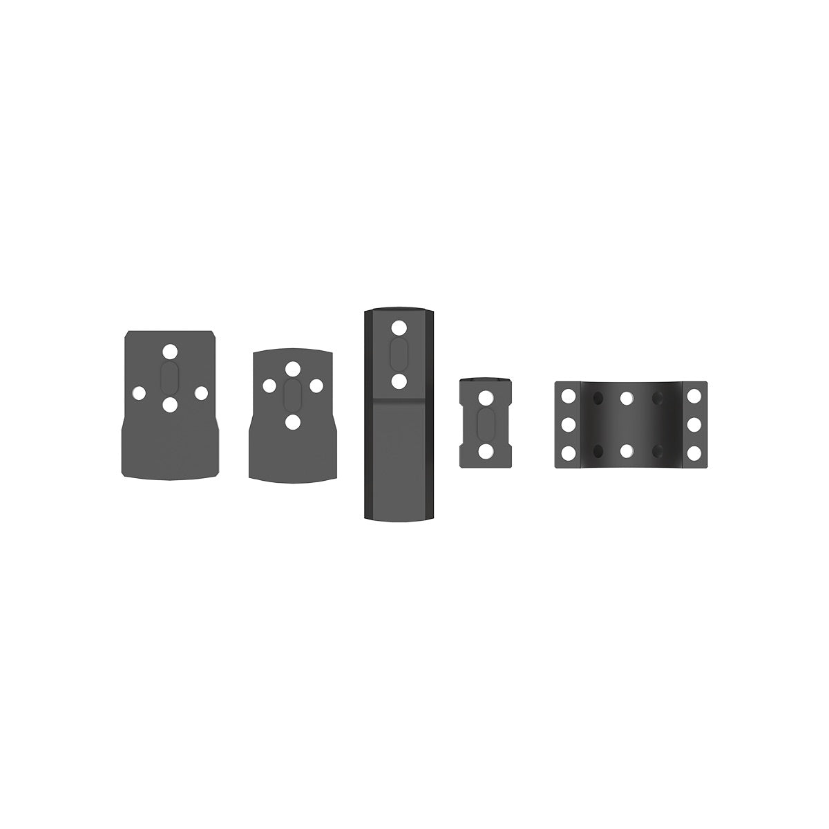 VO 30mm X-ACCU Mount Assembly Kit (6 Screws Ring) - Black