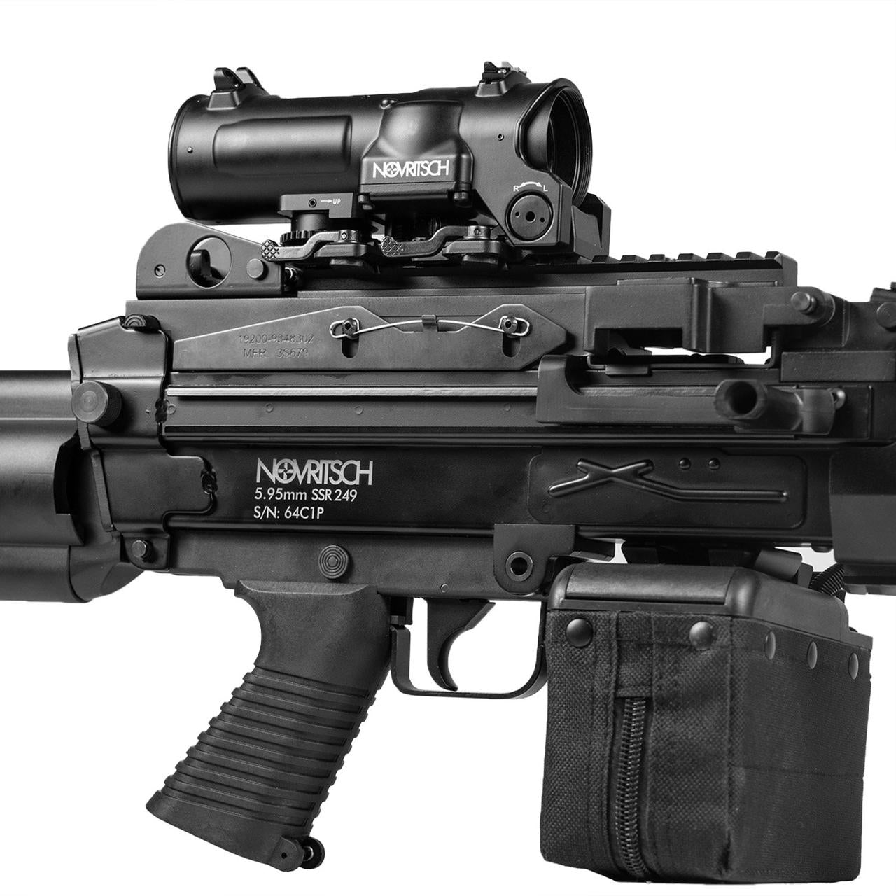 Novritsch SSR249 Light Machine Gun - Black