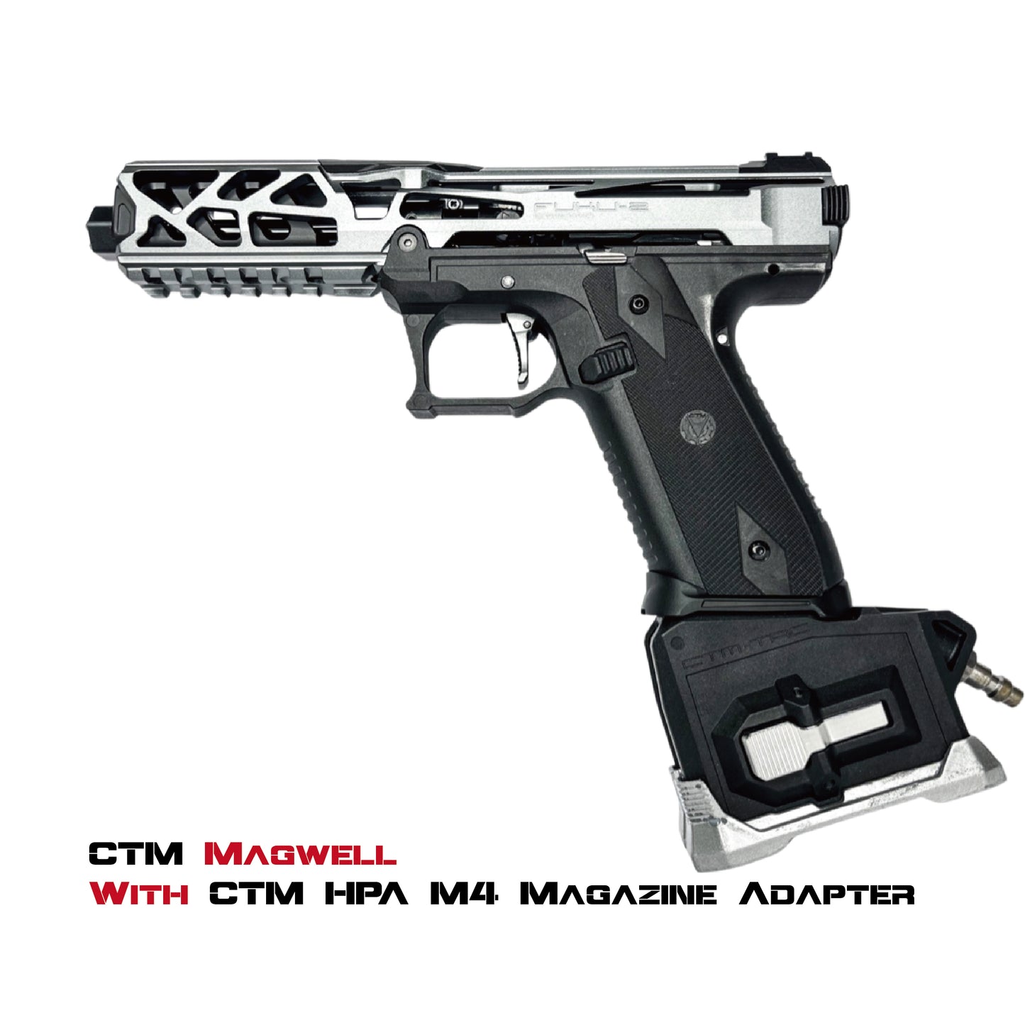 CTM AAP-01 CNC Magwell - Electroplated Chameleon