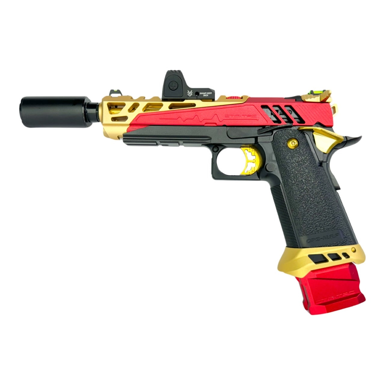 CTM Hi-Capa Pistol CNC Magwell - Blue