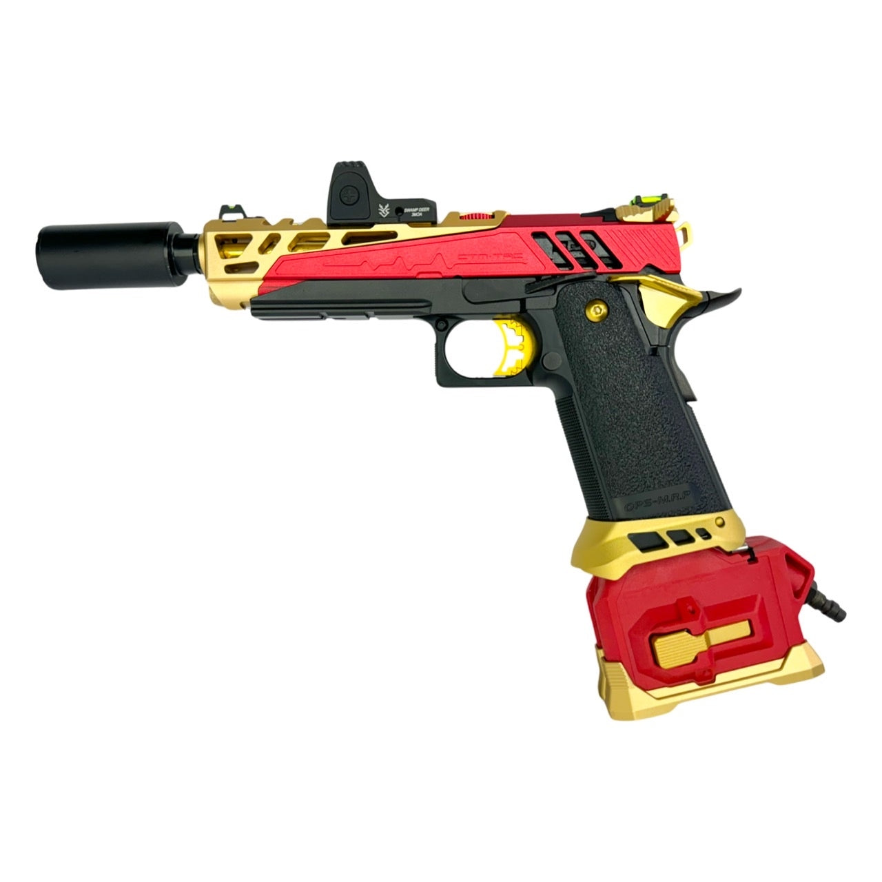 CTM Hi-Capa Pistol CNC Magwell - Black