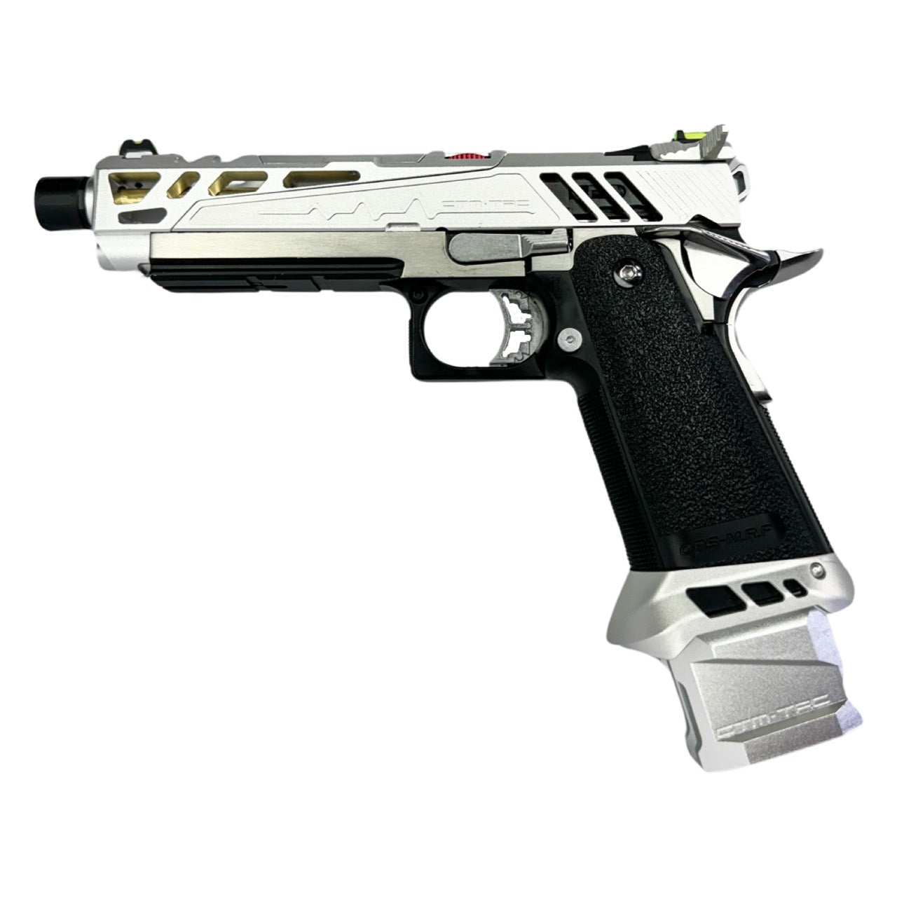 CTM Hi-Capa Pistol CNC Magwell - Electroplated Chameleon