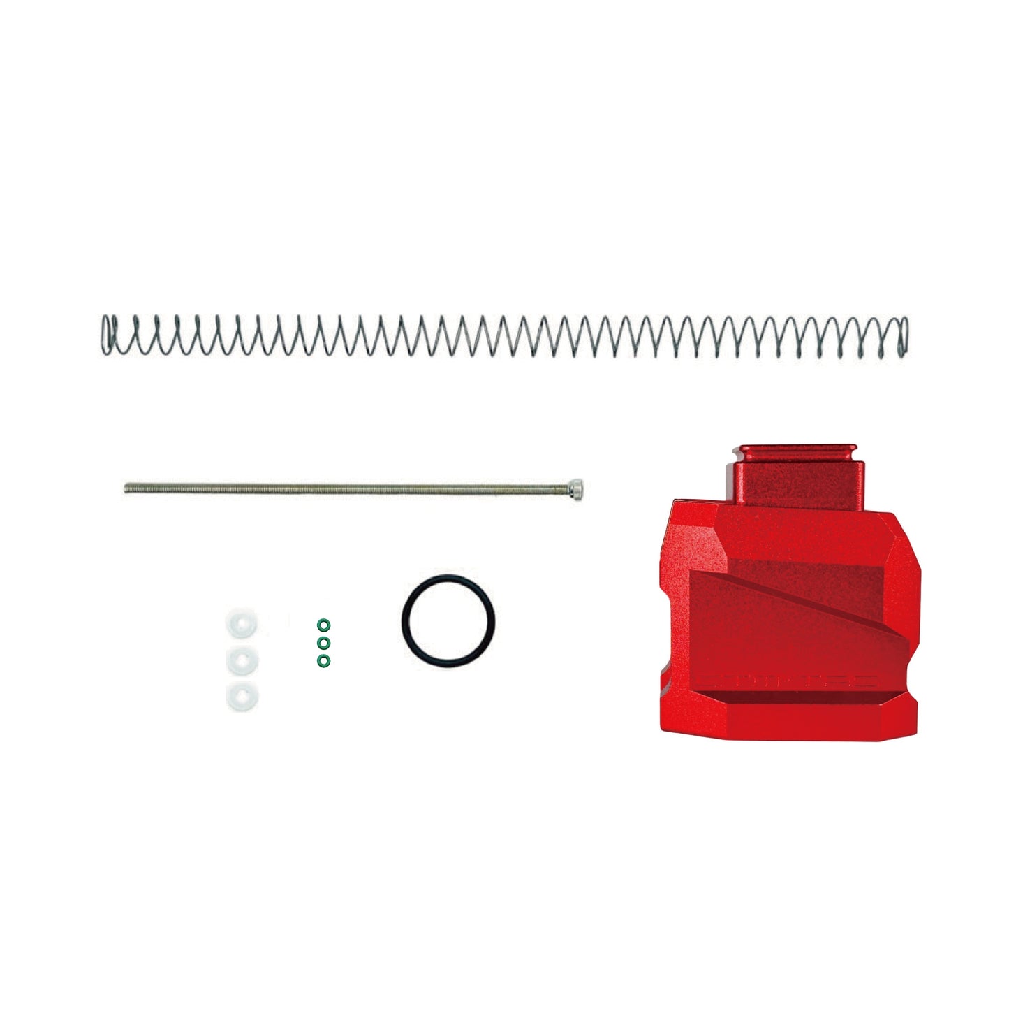CTM CNC Magazine Extension Plate for TM Hi-Capa - Red