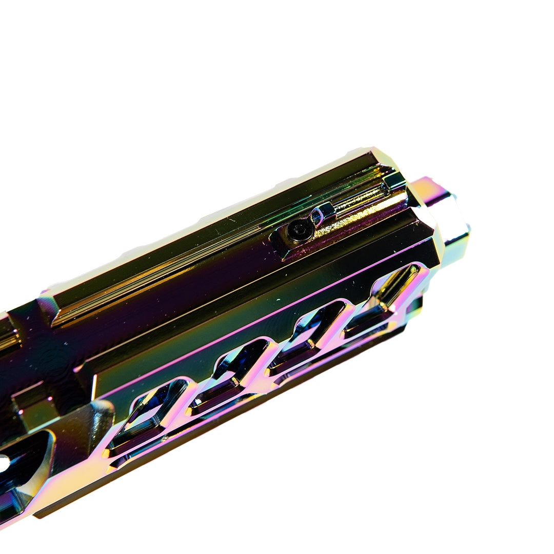 CTM FUKU-2 CNC Upper Set V2 for AAP-01, CUTOUT (Long) - Electroplated Chameleon