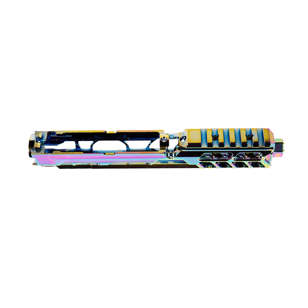 CTM FUKU-2 CNC Upper Set V2 for AAP-01, CUTOUT (Long) - Electroplated Chameleon
