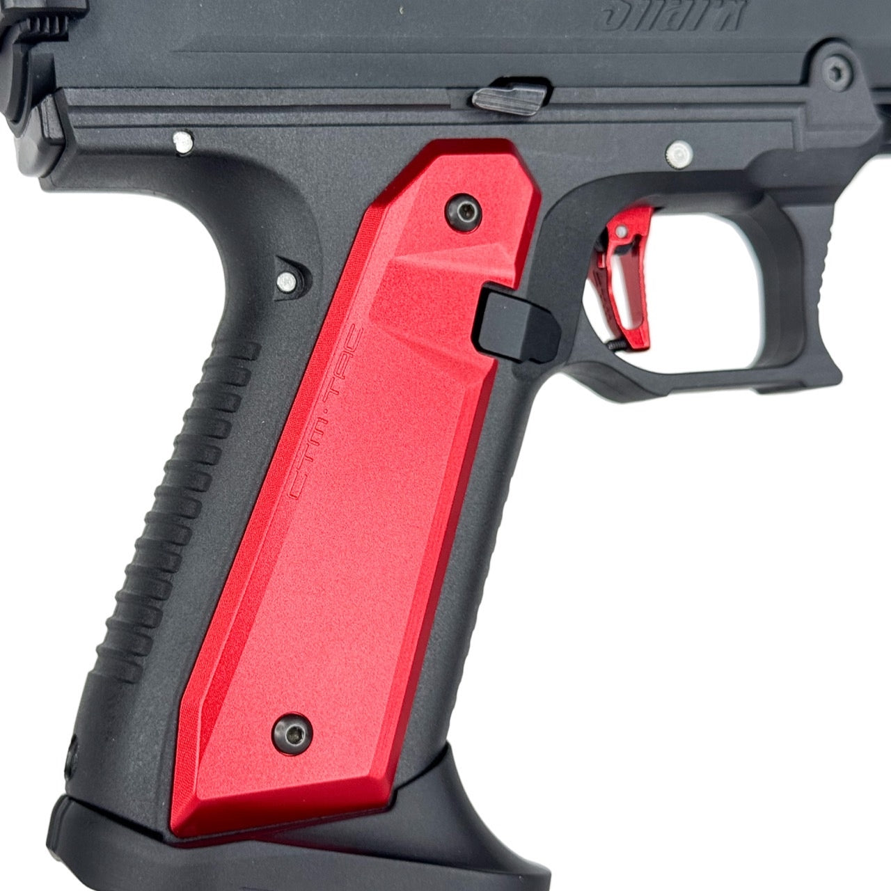 CTM AAP-01 FUKU-2 Frame CNC Aero Side Panel, Type B - Red