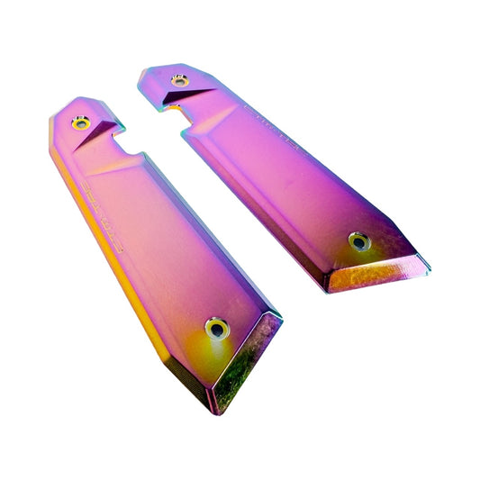 CTM AAP-01 FUKU-2 Frame CNC Aero Side Panel, Type B - Electroplated Chameleon