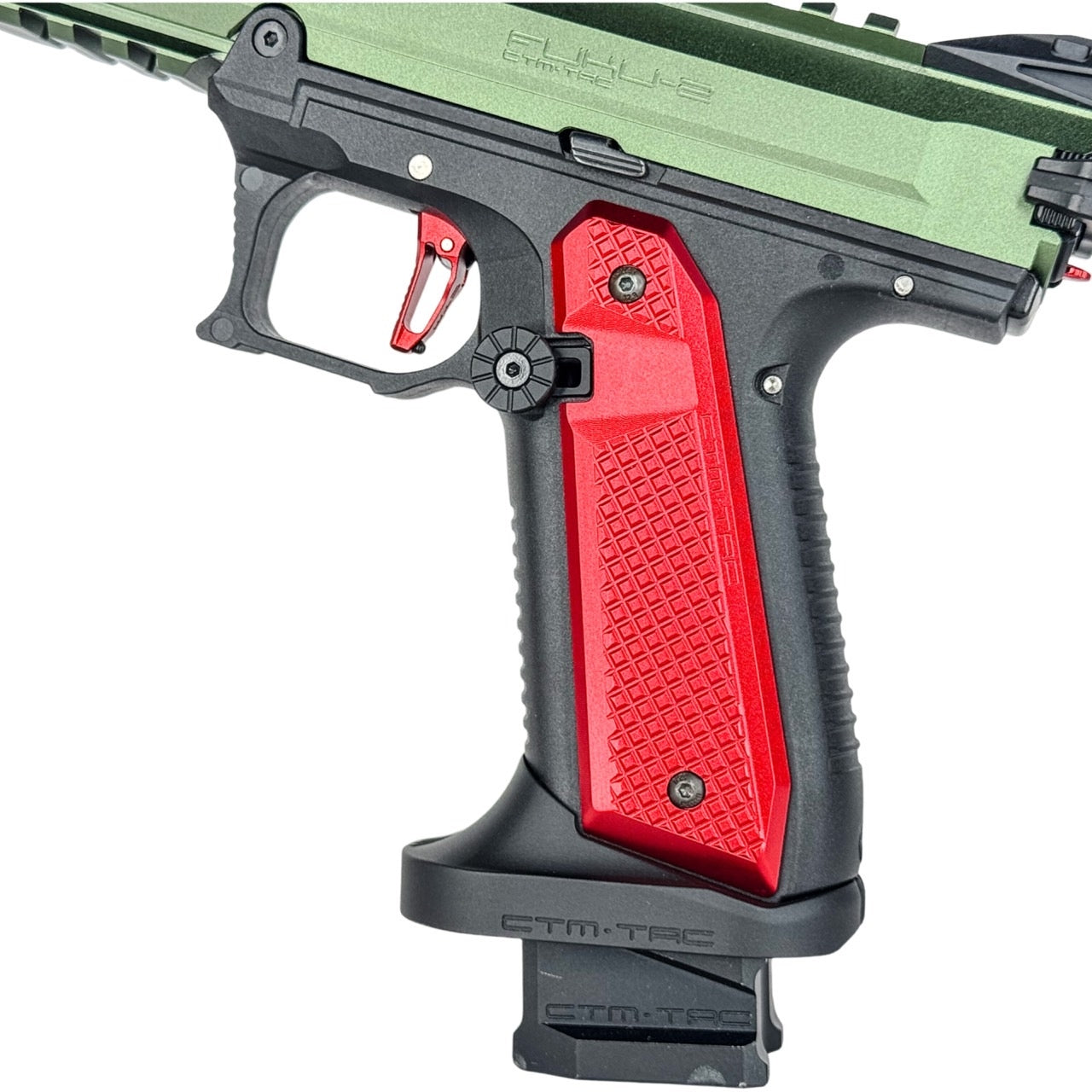 CTM AAP-01 FUKU-2 Frame CNC Aero Side Panel, Type A - Red