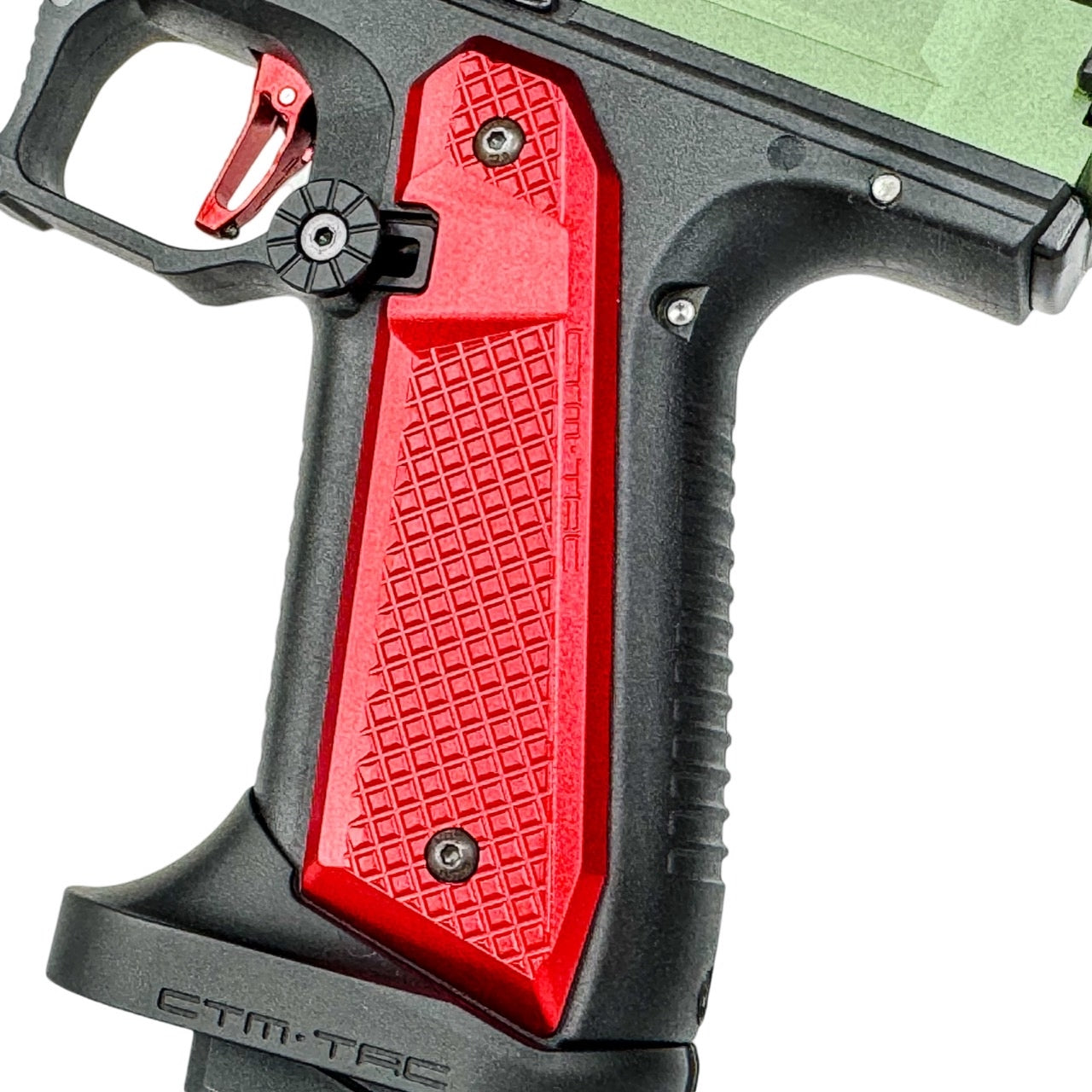 CTM AAP-01 FUKU-2 Frame CNC Aero Side Panel, Type A - Red